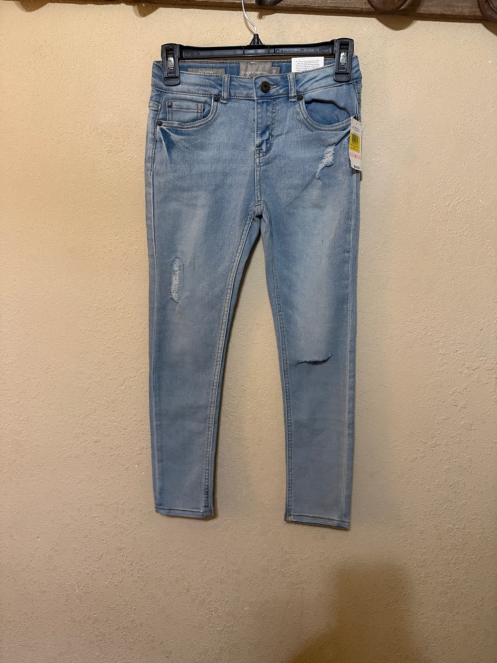 Lucky Brand Zoe Skinny  Light Wash Denim Jeans - Light Blue
